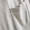 Tricou lung cu buzunar aplicat Tricou lung cu buzunar aplicat
