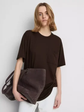 Tricou lung cu guler rotund