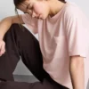 Tricou lung cu guler rotund Tricou lung cu guler rotund