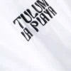 Tricou oversized din bumbac, în stil boyfriend, cu imprimeu grafic
