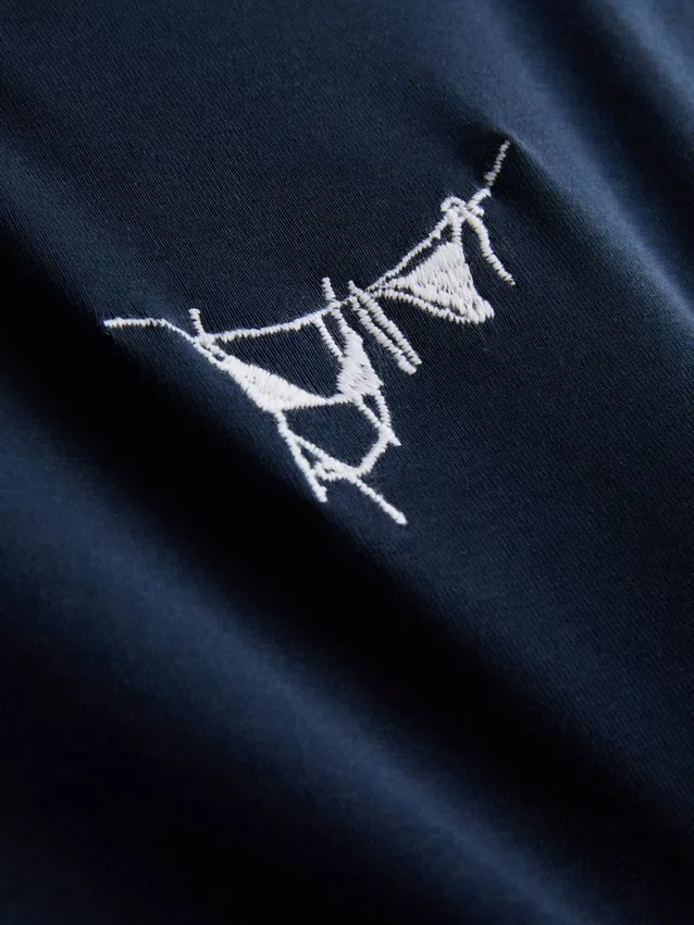 Tricou pentru bebeluși din bumbac cu imprimeu Tricou pentru bebeluși din bumbac cu imprimeu