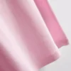 Tricou pentru bebeluși din bumbac cu imprimeu și guler tip „ringer”