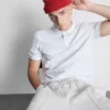 Tricou polo cu mâneci scurte din bumbac piqué
