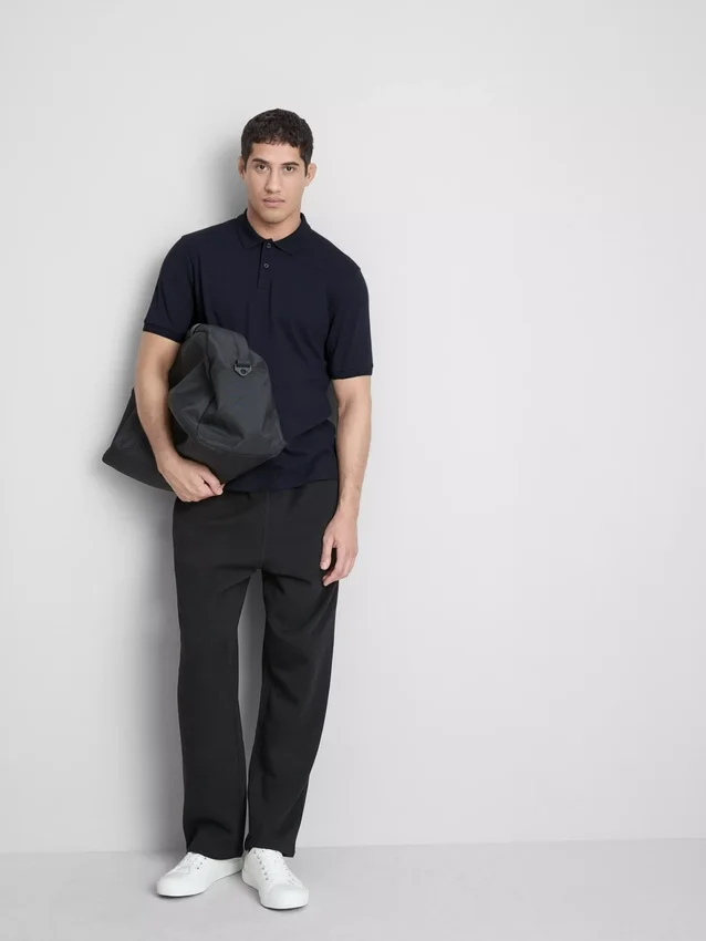 Tricou polo esențial cu mânecă scurtă Tricou polo esențial cu mânecă scurtă