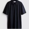 Tricou polo esențial cu mânecă scurtă Tricou polo esențial cu mânecă scurtă