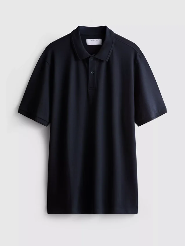 Tricou polo esențial cu mânecă scurtă Tricou polo esențial cu mânecă scurtă
