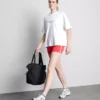 Tricou sport lejer din bumbac cu imprimeu Tricou sport lejer din bumbac cu imprimeu