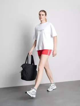 Tricou sport lejer din bumbac cu imprimeu