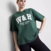 Tricou sport lejer din bumbac cu imprimeu Tricou sport lejer din bumbac cu imprimeu