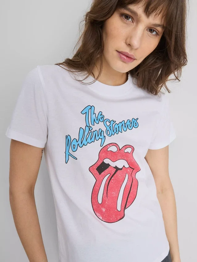 Tricoul din bumbac cu imprimeu Rolling Stones Tricoul din bumbac cu imprimeu Rolling Stones