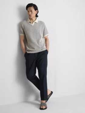 Tricoul polo Jacquard „The Edit“