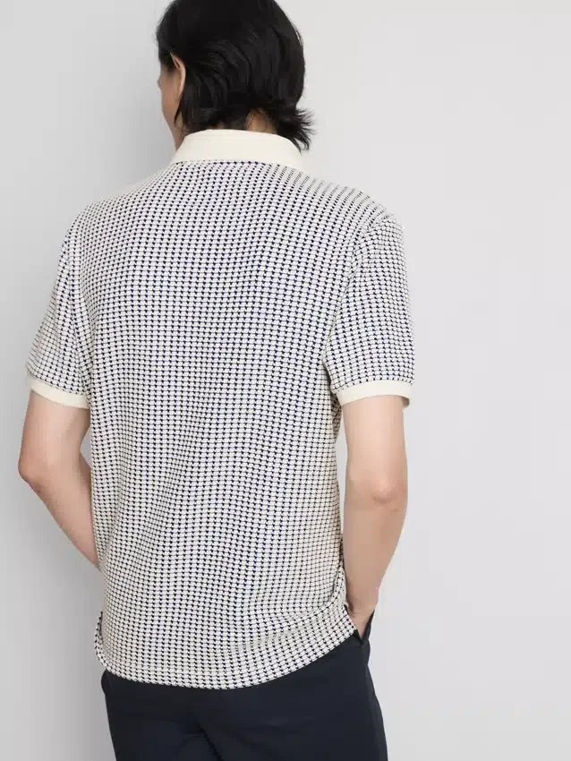 Tricoul polo Jacquard „The Edit“ Tricoul polo Jacquard „The Edit“