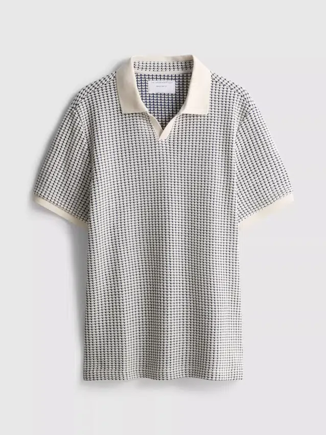 Tricoul polo Jacquard „The Edit“ Tricoul polo Jacquard „The Edit“