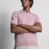 Tricoul polo tricotat „The Edit“