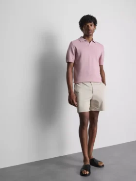 Tricoul polo tricotat „The Edit“