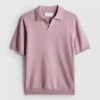 Tricoul polo tricotat „The Edit“