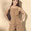 Vestă cu tiv peplum Paula Echevarría Vestă cu tiv peplum Paula Echevarría