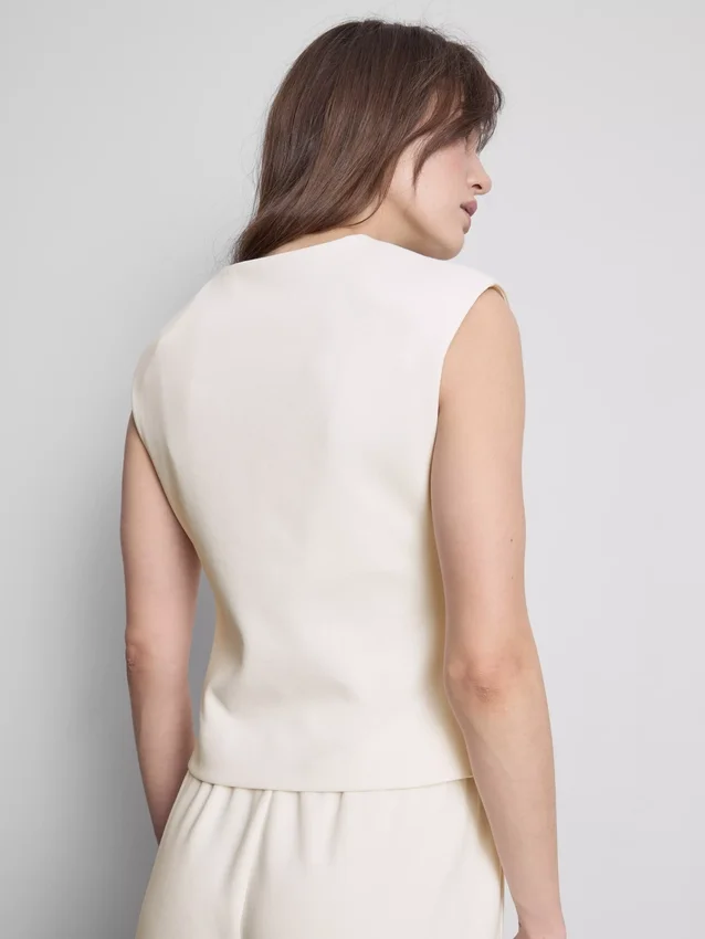Vestă din tricou lustruită Vestă din tricou lustruită