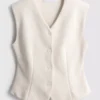 Vestă din tricou lustruită Vestă din tricou lustruită